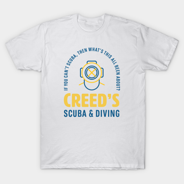 Creed's Scuba & Diving The Office TShirt TeePublic
